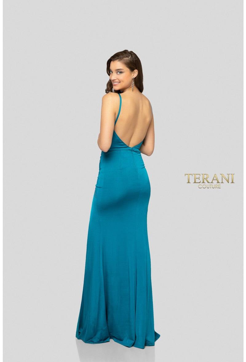Terani Couture 1912P8228 Long Sexy Prom Dress