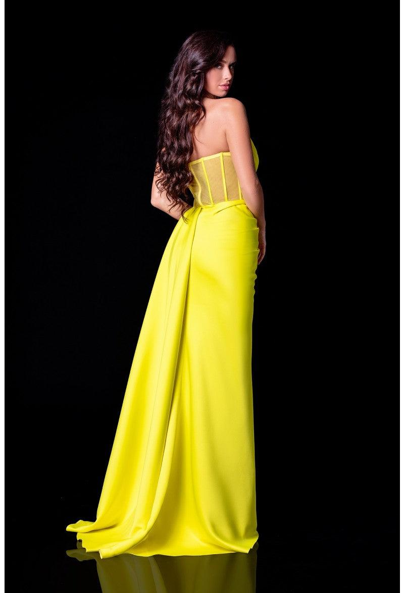 Terani Couture 2111P4020 Long Strapless Prom Dress