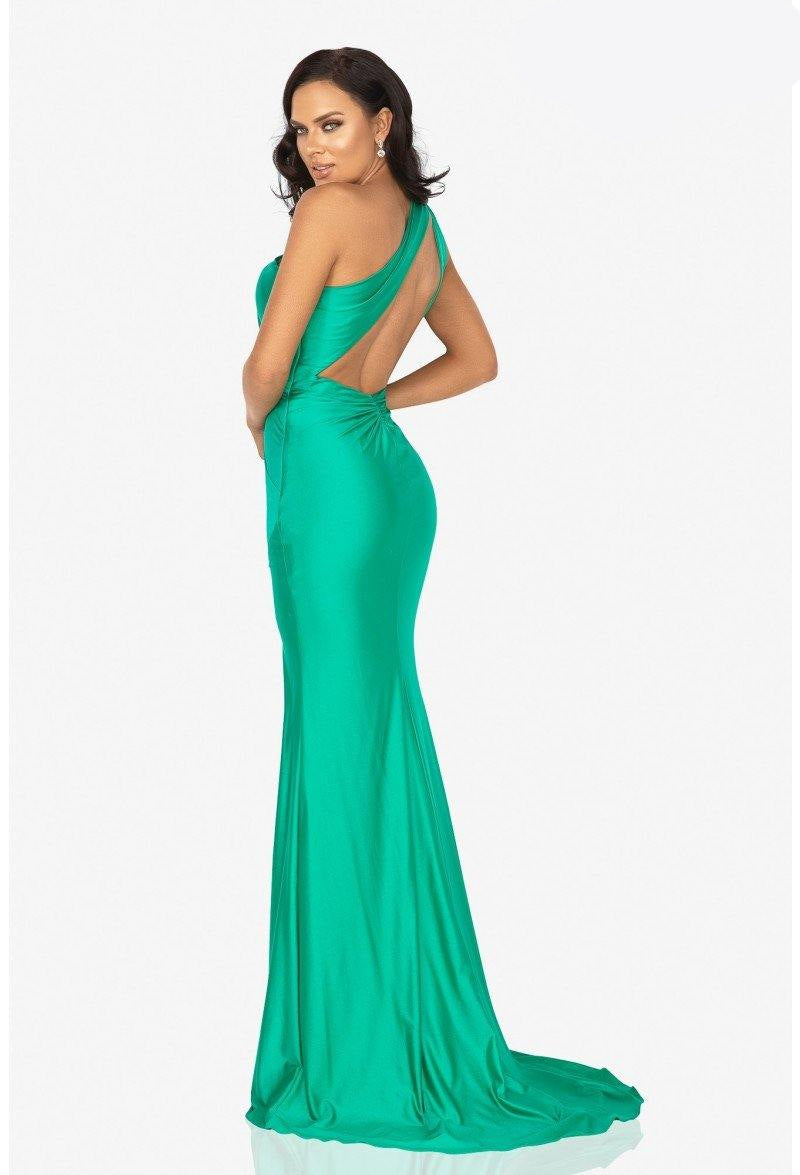 Terani Couture One Shoulder Long Prom Dress 2011P1066 - The Dress Outlet