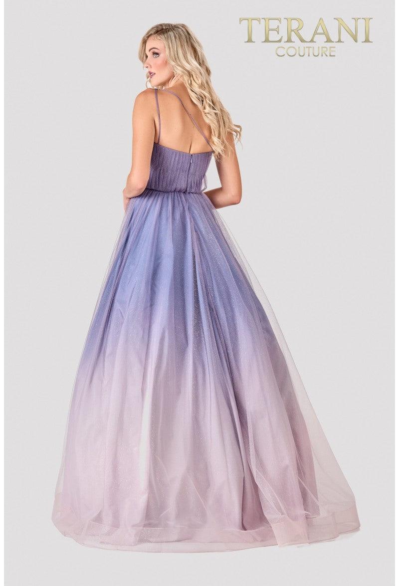 Terani Couture 2111P4110 One Shoulder Long Prom Dress