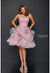 Terani Couture Pleated Bodice Short Prom Dress 1821H7770 - The Dress Outlet