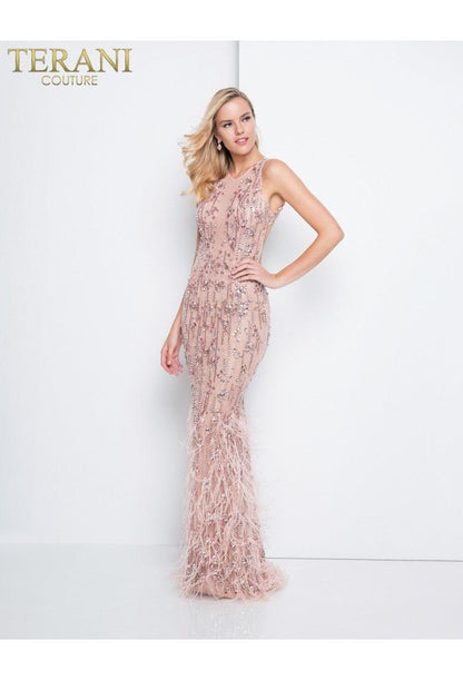 Terani Couture Prom Long Formal Dress 1811GL6454 - The Dress Outlet