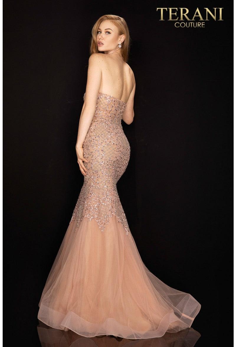 Terani Couture 2011P1148 Prom Long Mermaid Dress