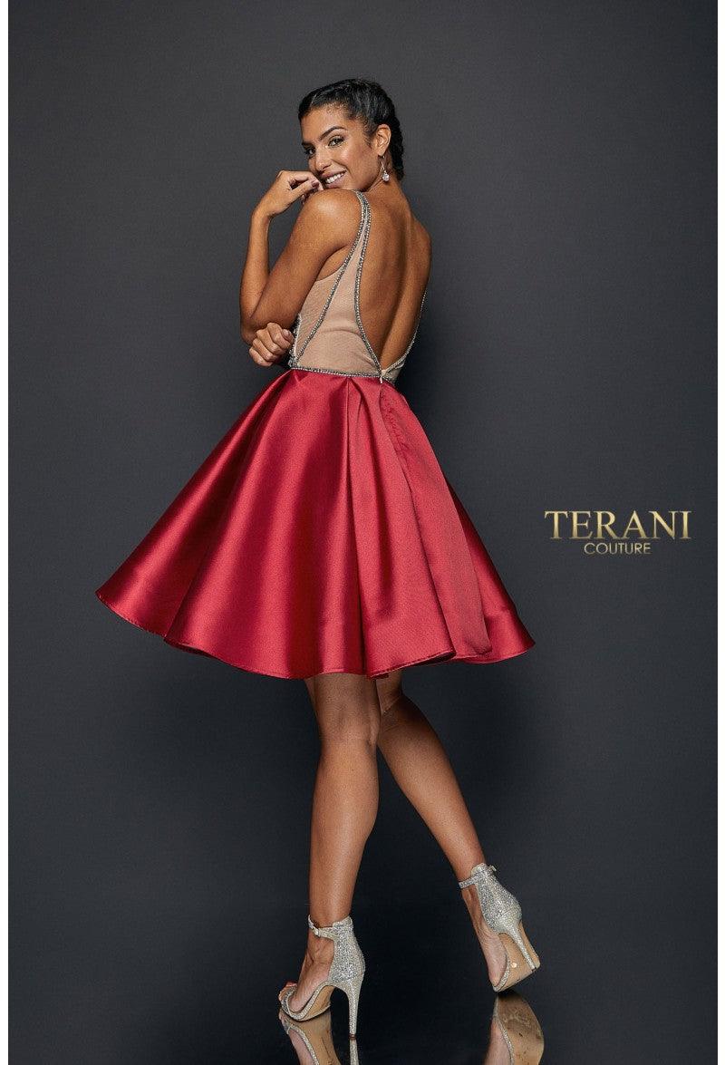 Terani Couture Prom Short Cocktail Dress 1821H7771 - The Dress Outlet
