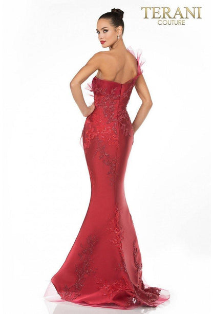 Terani Couture Sexy Fitted Long Prom Dress 1911E9095 - The Dress Outlet