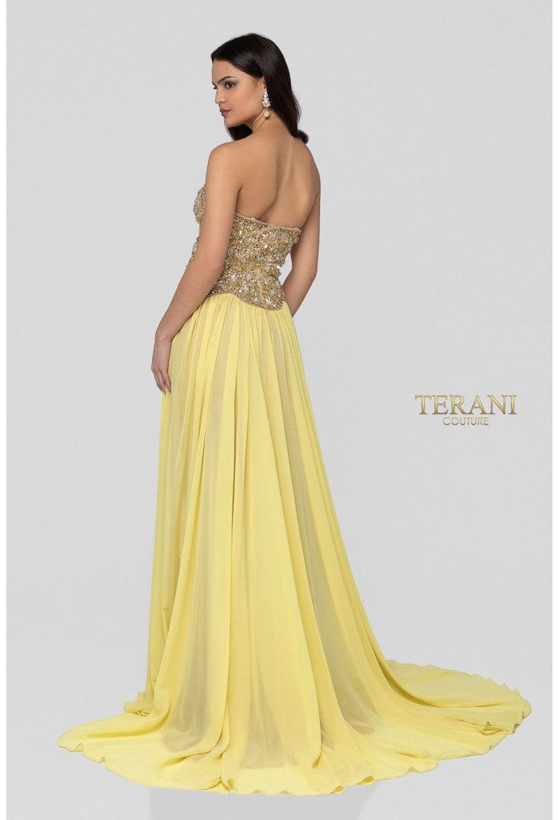 Terani Couture 1912P8239 Sexy Long Prom Dress