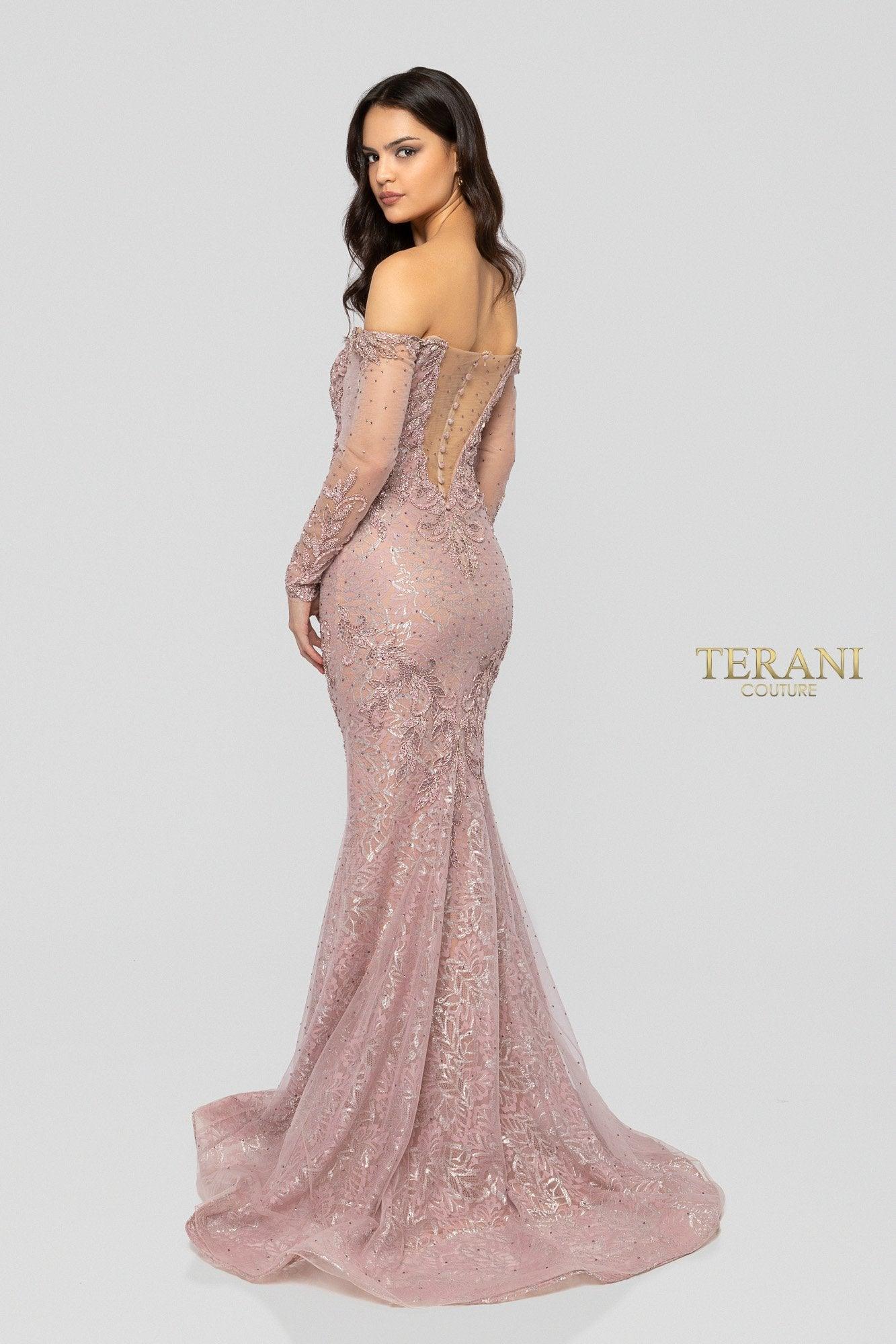 Terani Couture 1913GL9587 Sexy Long Prom Dress