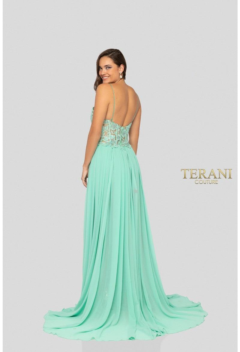 Terani Couture 1913P8324 Sexy Long Prom Dress
