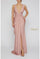 Terani Couture Sexy-Side Draped Grecian Long Gown 1921E0121 - The Dress Outlet