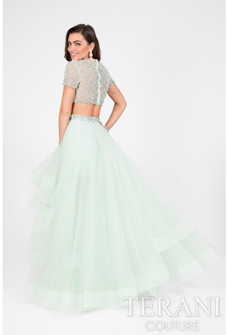 Terani Couture Sexy Two Piece Prom Dress 1712P2743 - The Dress Outlet