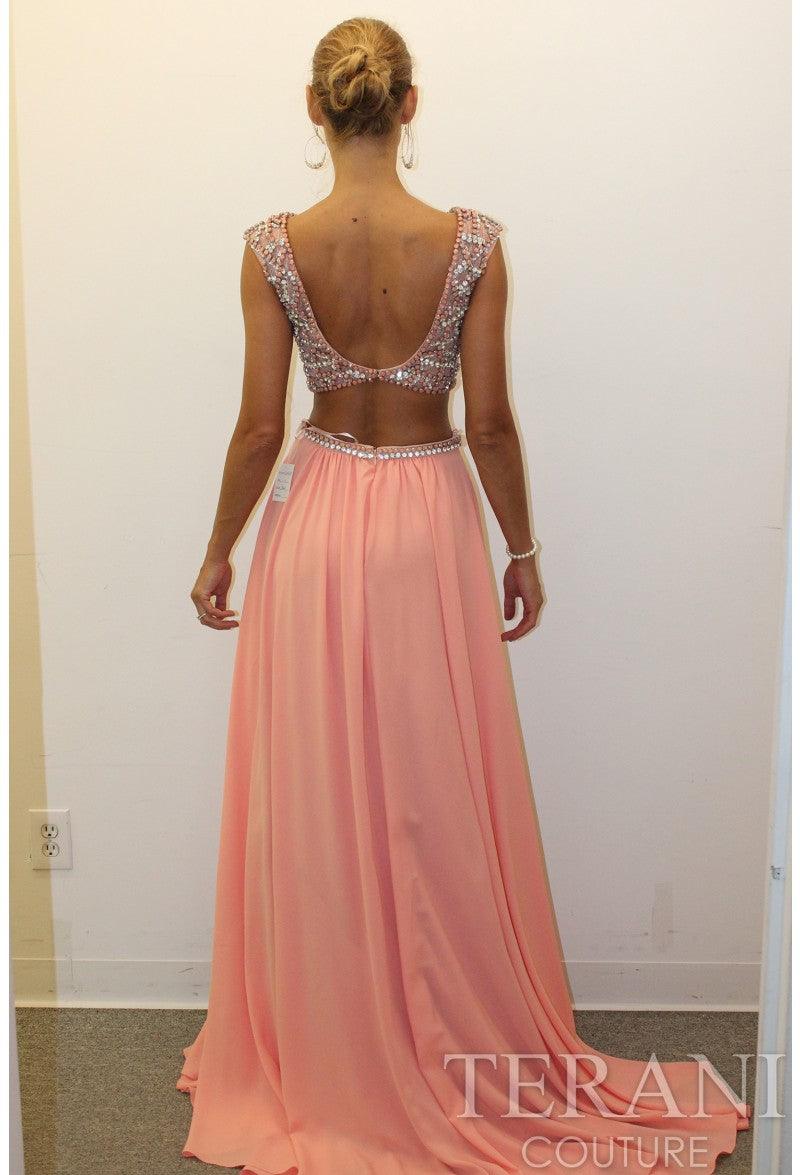 Terani Couture Sexy Two-Piece Prom Dress 1712P2749 - The Dress Outlet