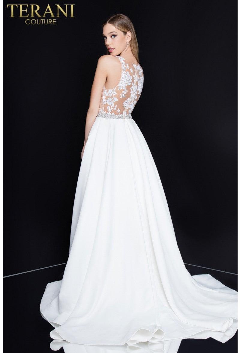 Terani Couture 1812P5387 Sleeveless Long Prom Dress