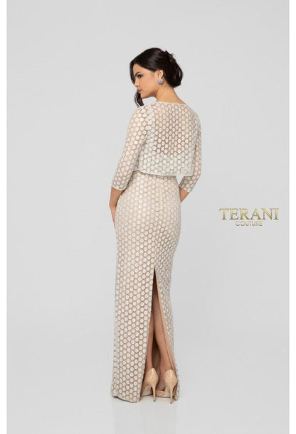 Terani Couture Sleeveless Long Prom Dress 1911E9087 - The Dress Outlet