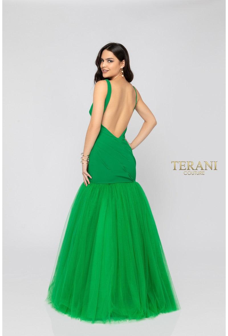 Terani Couture Sleeveless Long Prom Dress 1911P8349 - The Dress Outlet