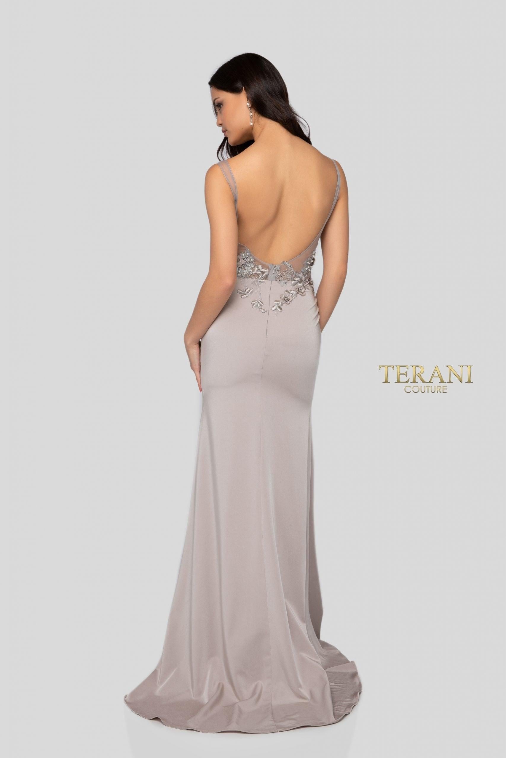 Terani Couture 1915E9731 Sleeveless Long Prom Dress