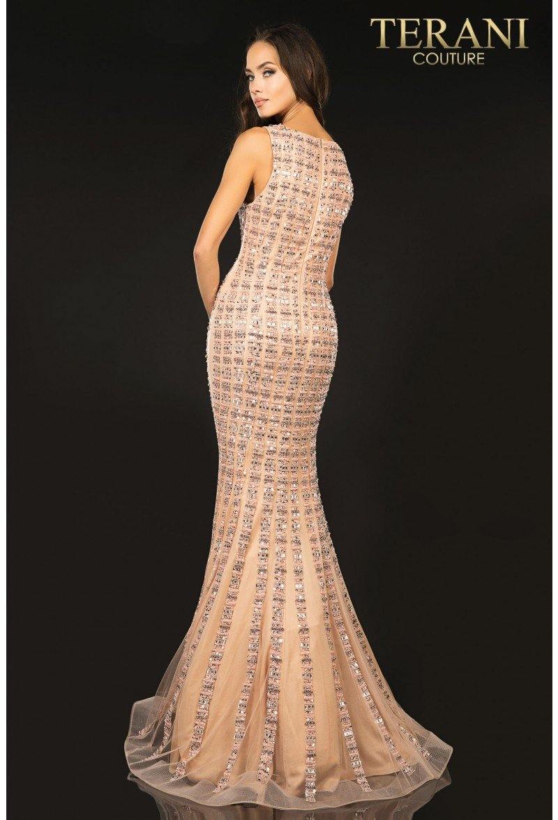 Terani Couture 2012P1285 Sleeveless Long Prom Dress