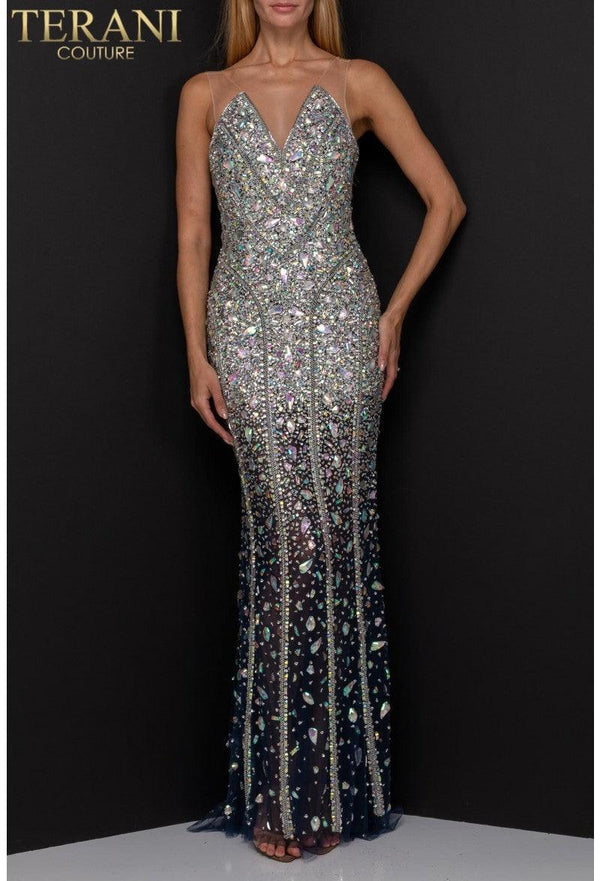 Terani Couture 2017P1470 Sleeveless Long Prom Dress