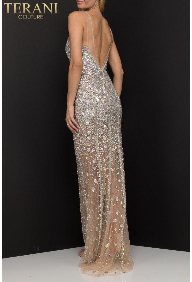 Terani Couture 2017P1470 Sleeveless Long Prom Dress