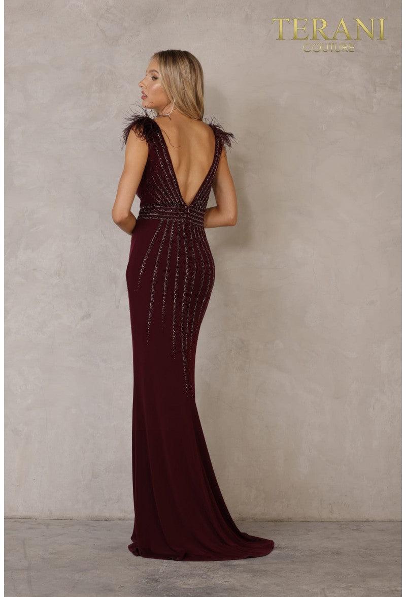 Terani Couture 2215P0036 Sleeveless Long Prom Dress