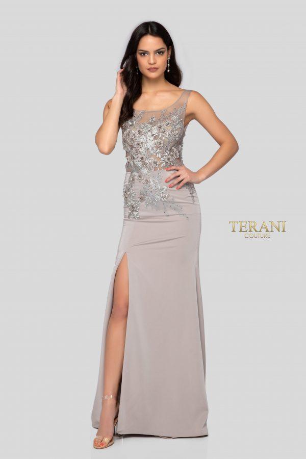 Terani Couture Sleeveless Long Prom Dress Sale 1915E9731 - The Dress Outlet