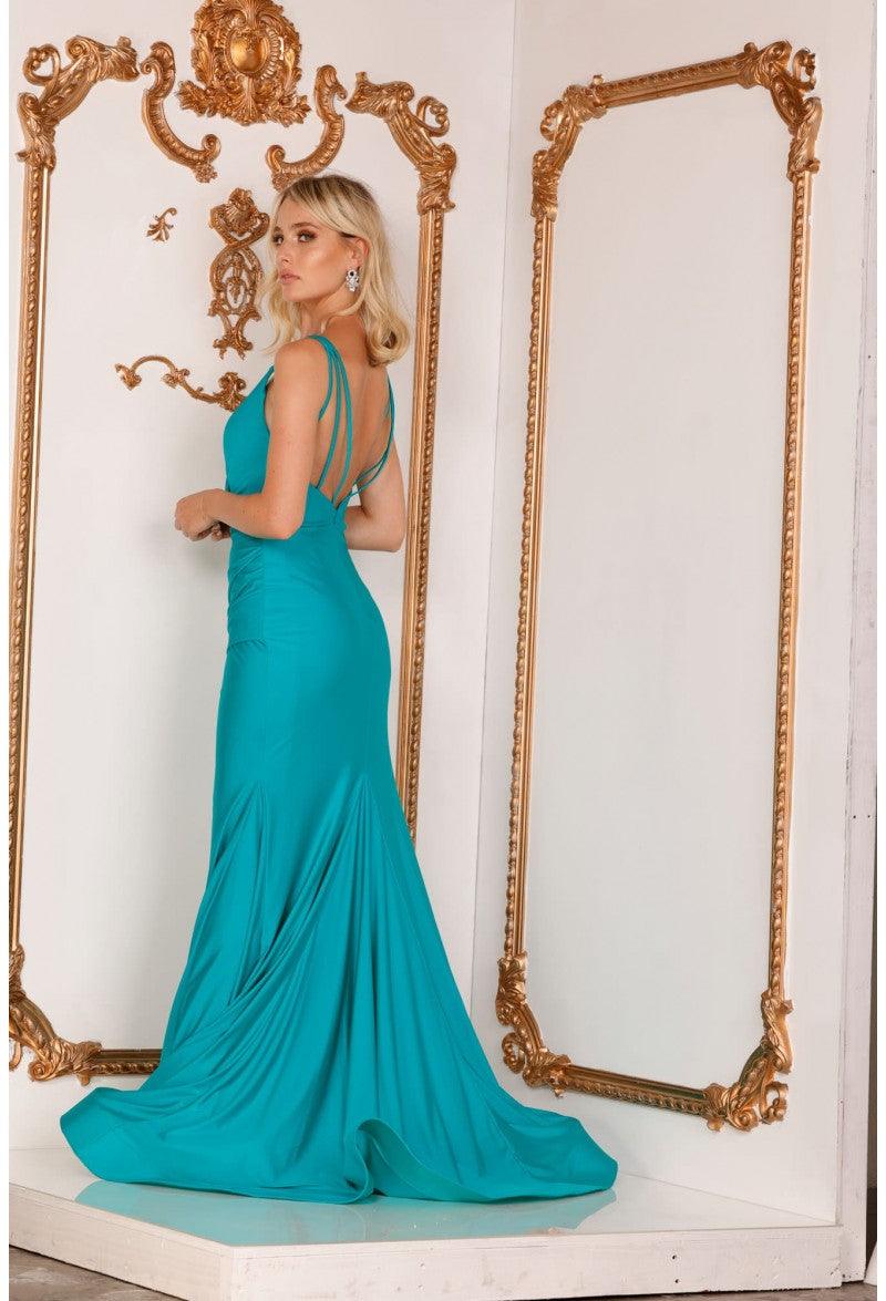 Terani Couture Sleeveless Long Prom Dress Sale - The Dress Outlet