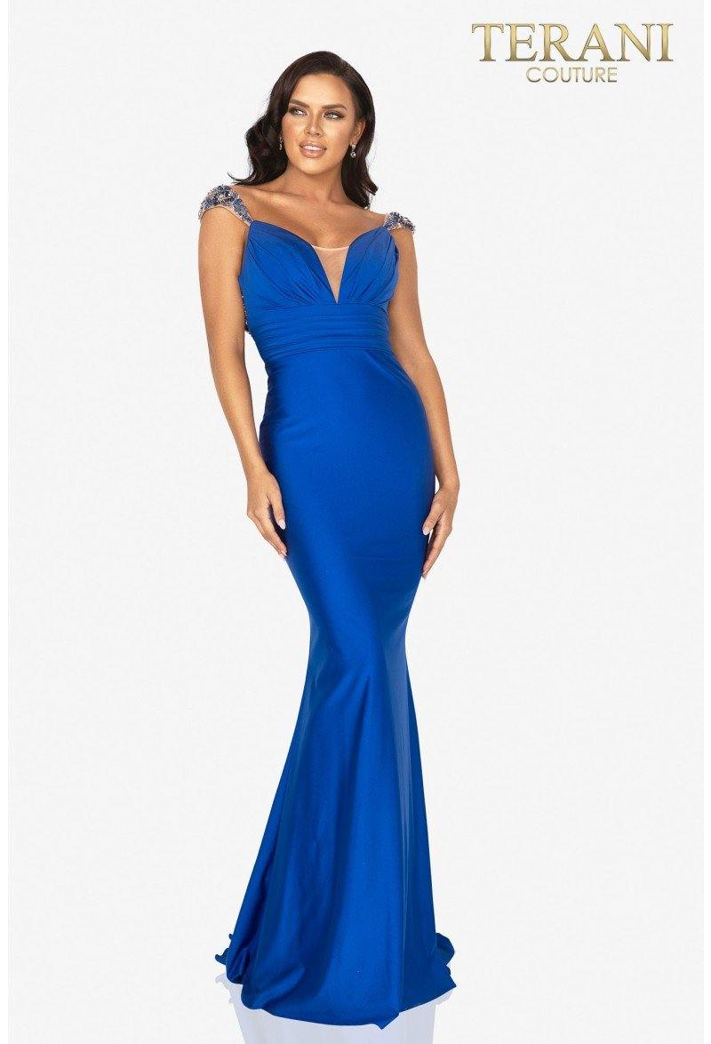 Terani Couture 2011P1469 Sleeveless Long Prom Gown