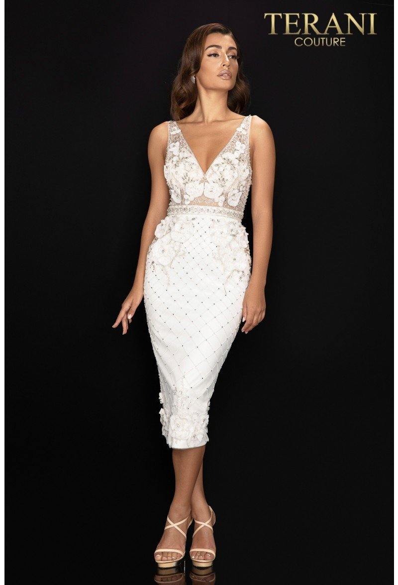 Terani Couture 2011C2005 Sleeveless Short Dress