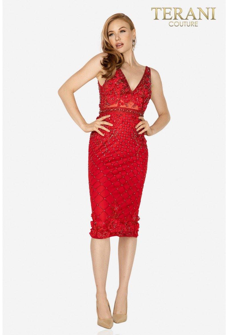 Terani Couture 2011C2005 Sleeveless Short Dress
