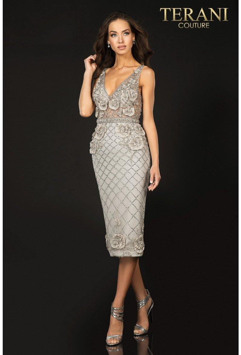Terani Couture 2011C2005 Sleeveless Short Dress