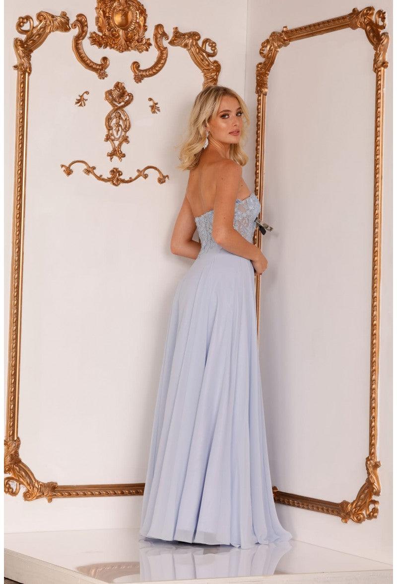 Terani Couture 2215P0026 Strapless Long Prom Dress
