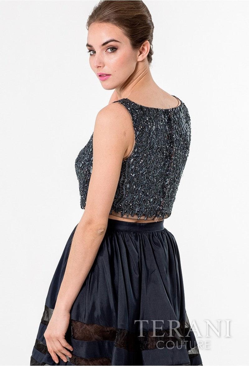 Terani Couture 1521H0103A Two Piece Prom Dress