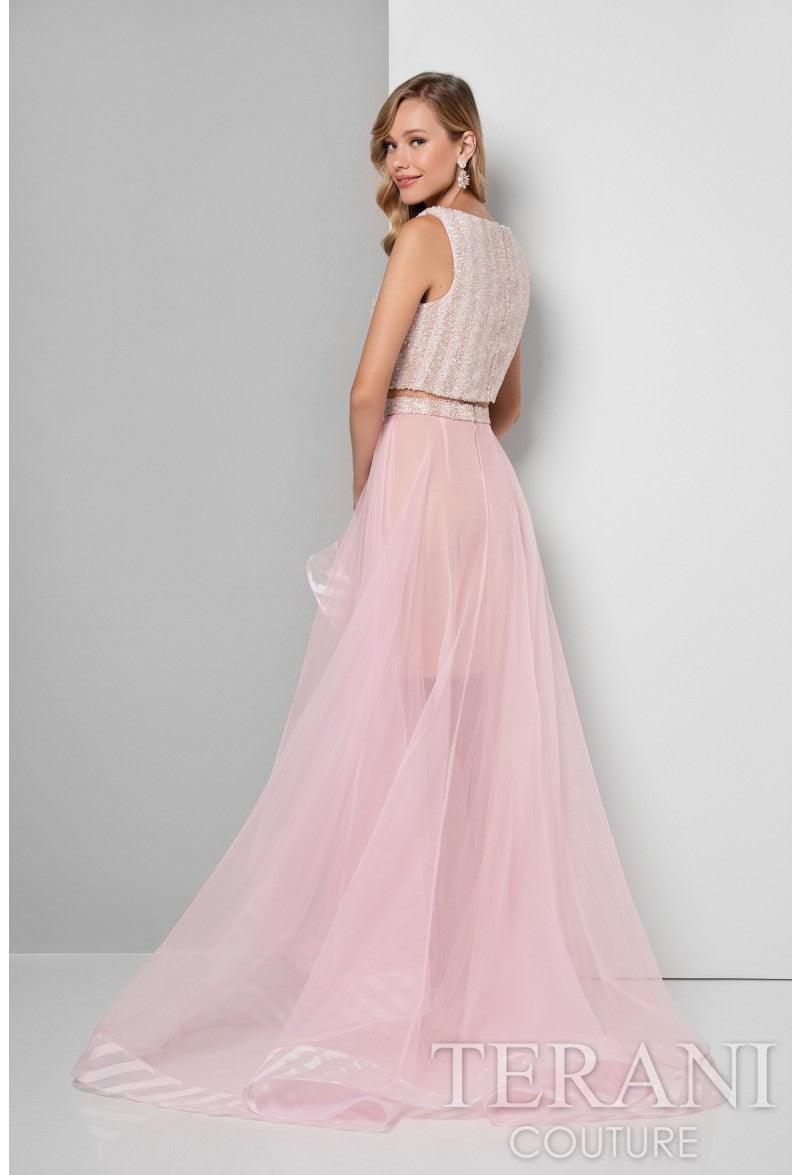 Terani Couture 1711P2697 Two Piece Prom Dress