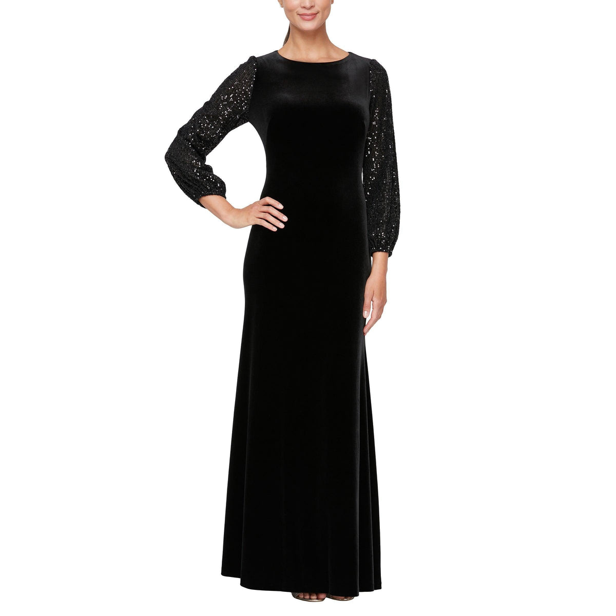 Mother of the Bride Dresses Long Formal Evening Mother of the Bride Dress Black