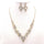 Wedding Crystal Embellished Rhinestone Necklace Set - The Dress Outlet